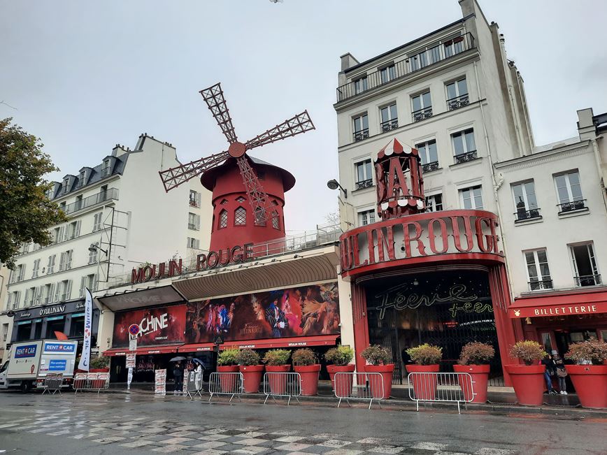 Paříž Moulin Rouge